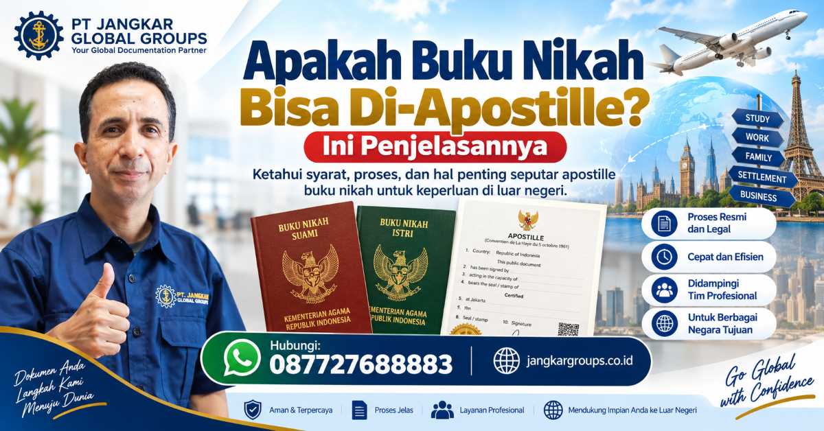 Apakah Buku Nikah Bisa Di-Apostille? Ini Penjelasannya