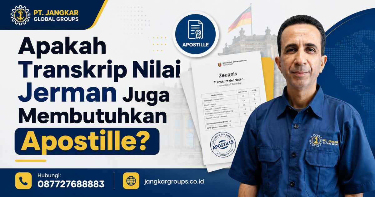 Apakah Transkrip Nilai Jerman Juga Membutuhkan Apostille?