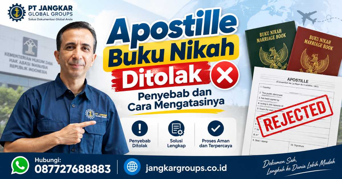 Apostille Buku Nikah Ditolak Penyebab dan Cara Mengatasinya