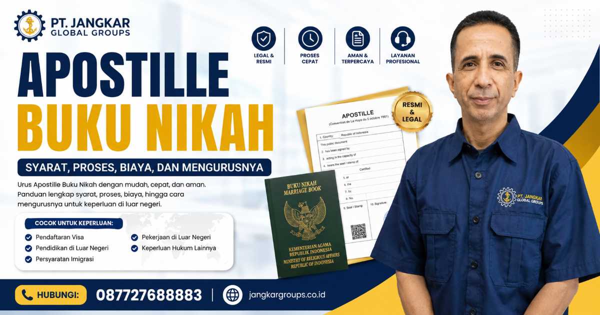 Apostille Buku Nikah Syarat, Proses, Biaya, dan Mengurusnya