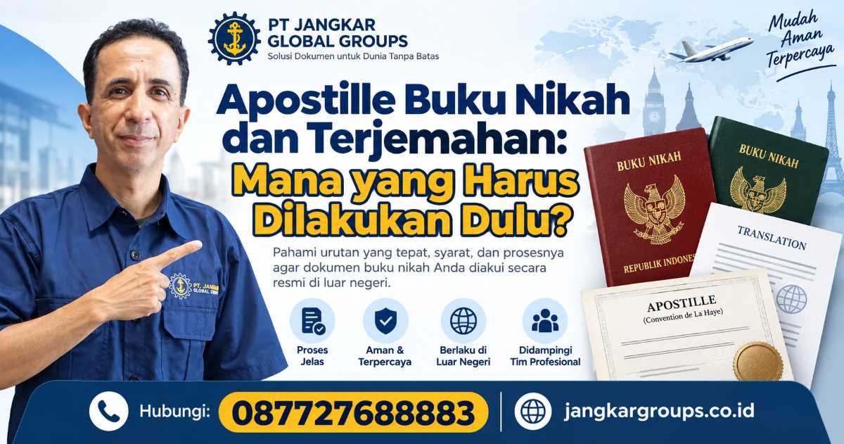 Apostille Buku Nikah dan Terjemahan Mana yang Harus Dilakukan