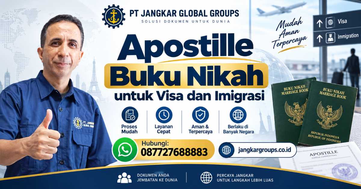Apostille Buku Nikah untuk Visa dan Imigrasi