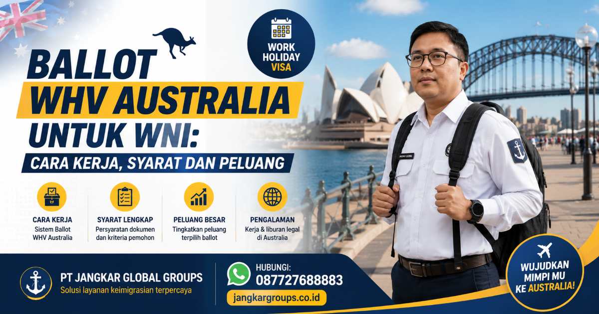 Ballot WHV Australia untuk WNI Cara Kerja, Syarat dan Peluang