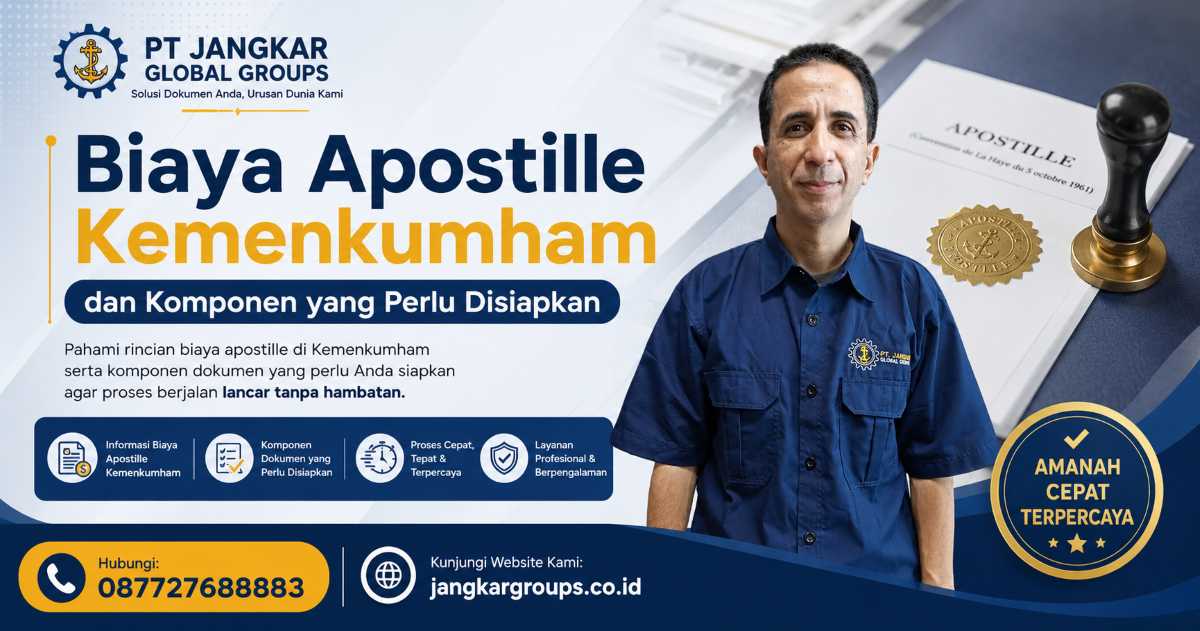 Biaya Apostille Kemenkumham dan Komponen yang Perlu Disiapkan