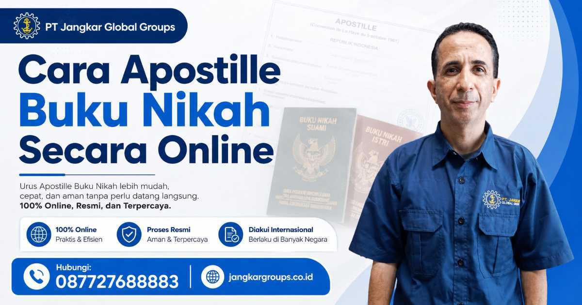 Cara Apostille Buku Nikah Secara Online
