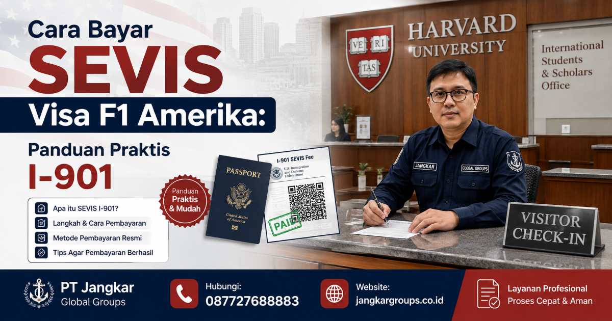 Cara Bayar SEVIS Visa F1 Amerika Panduan Praktis I-901