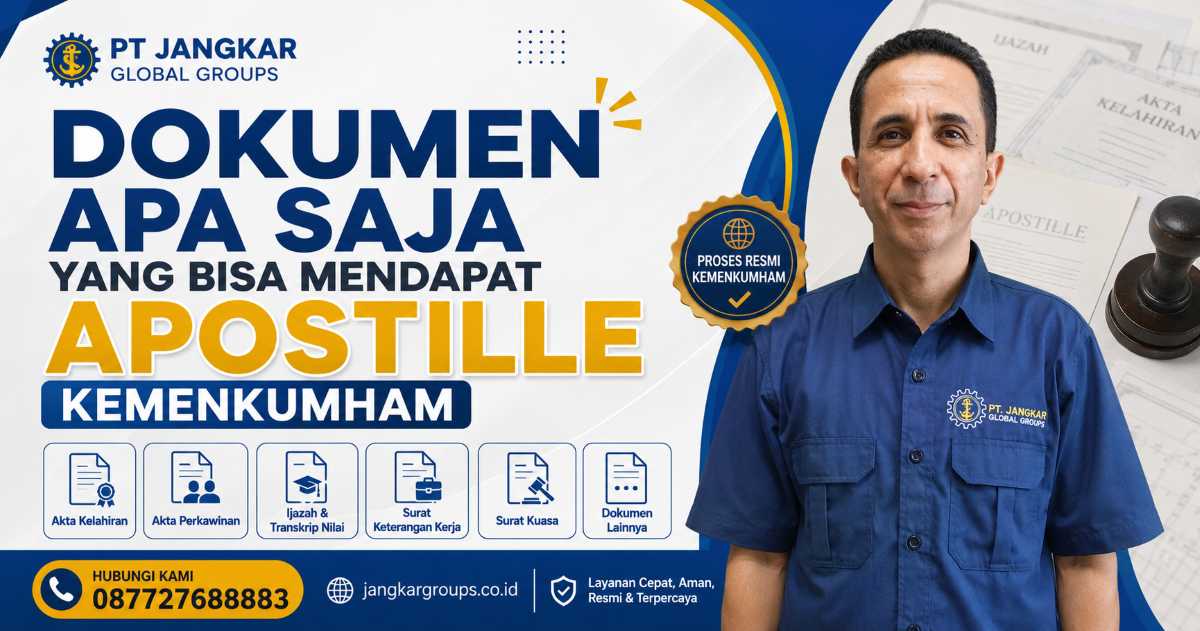 Dokumen Apa Saja yang Bisa Mendapat Apostille Kemenkumham