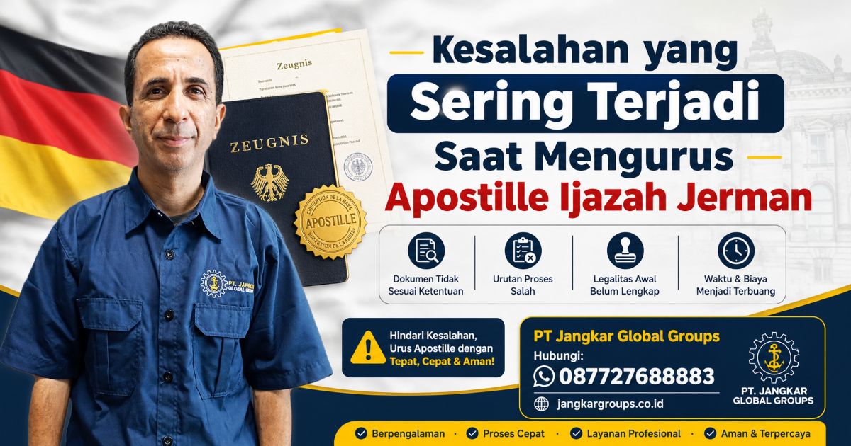 Kesalahan yang Sering Terjadi Saat Mengurus Apostille Ijazah Jerman