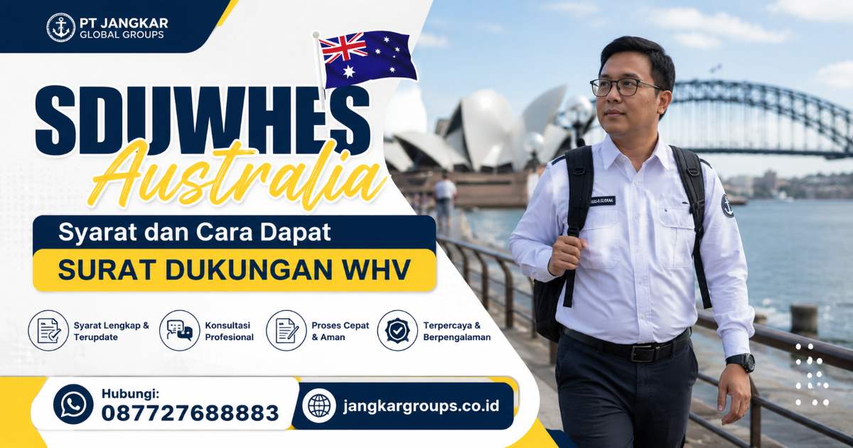 SDUWHV Australia Syarat dan Cara Dapat Surat Dukungan WHV