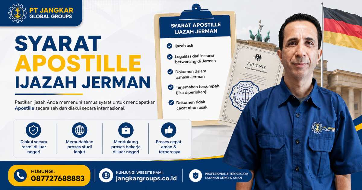 Syarat Apostille Ijazah Jerman