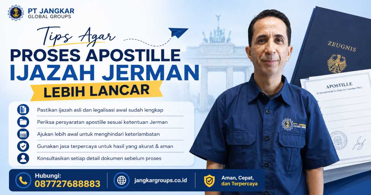 Tips Agar Proses Apostille Ijazah Jerman Lebih Lancar